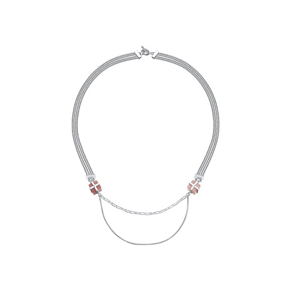 Strawberry Crystal Gift Box Necklace Set