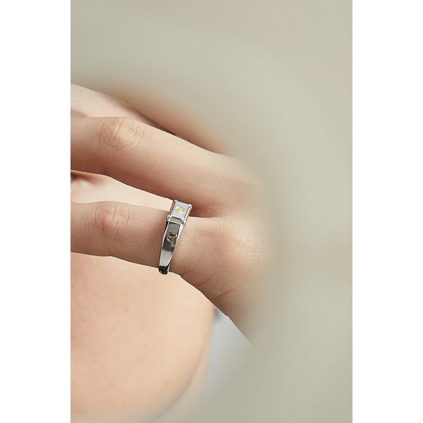 Silver Gem Ring