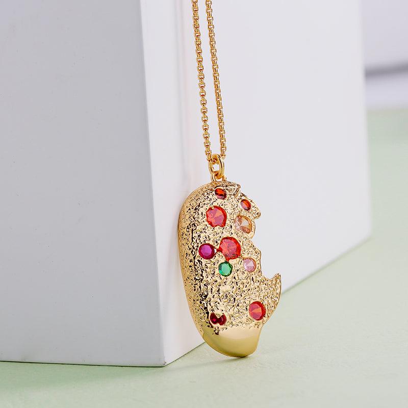 Colorful Gemstone Necklace - Chi'pau