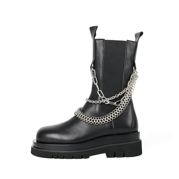 Chelsea Boots with Chain - Chi'pau